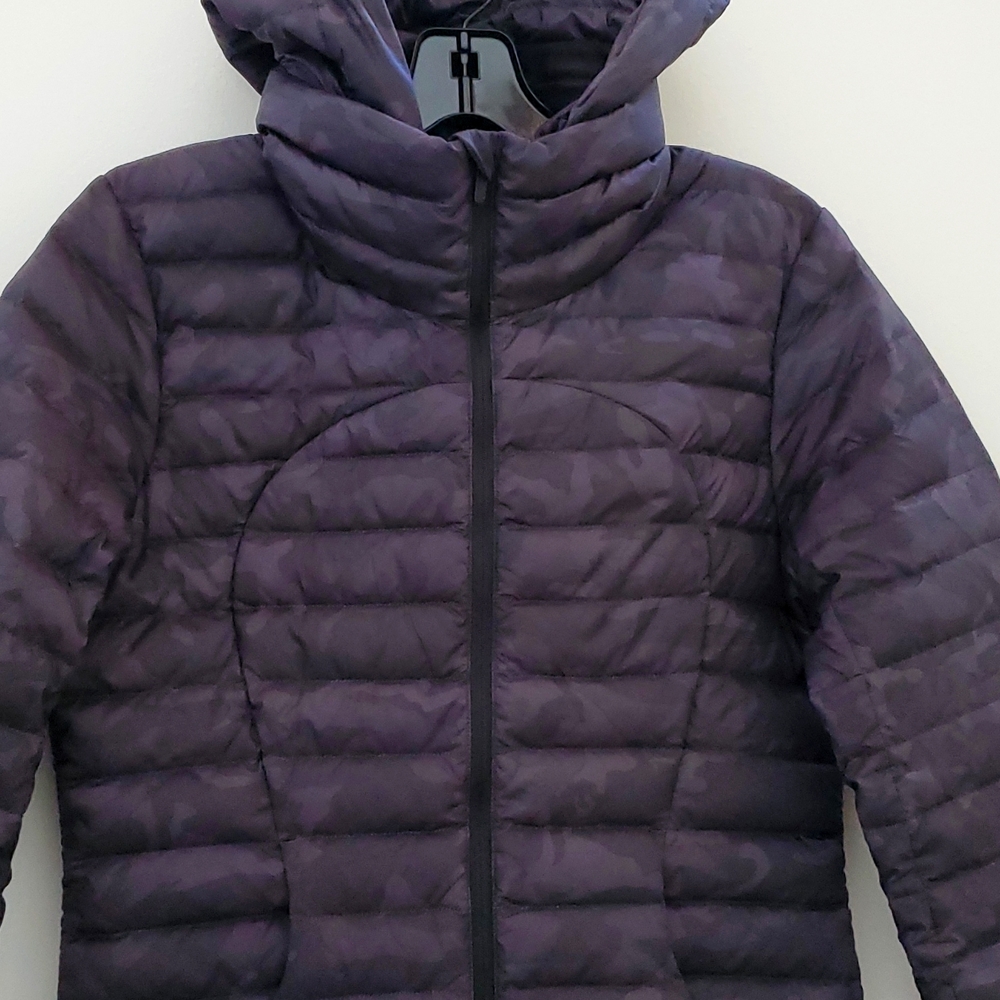 NWOT Lululemon Pack It Down Jacket in Cncognito Camo Multi Grey - Picture 4 of 11